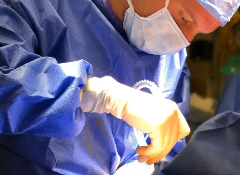 Frenuloplasty surgery Step 2