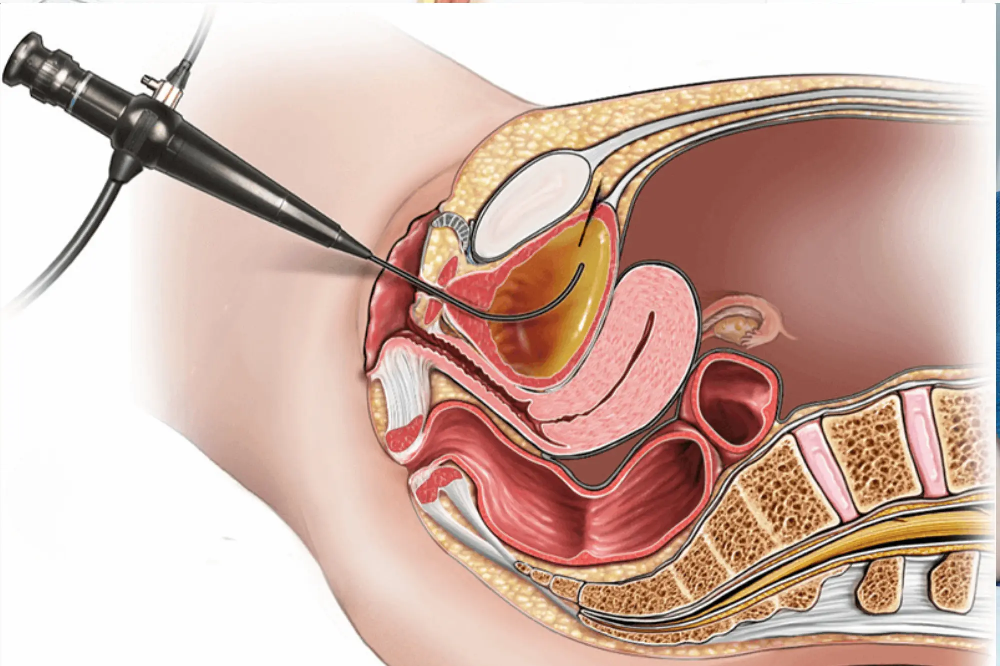 kidney Stone DJ Stent Removal Step 2